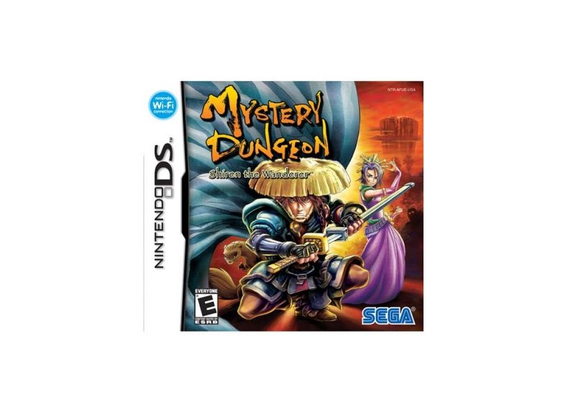 Jogo Mystery Dungeon Shiren The Wanderer Sega NDS