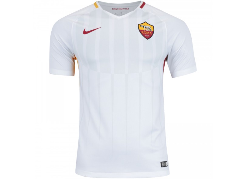 Camisa Torcedor Roma II 2017/18 sem Número Nike