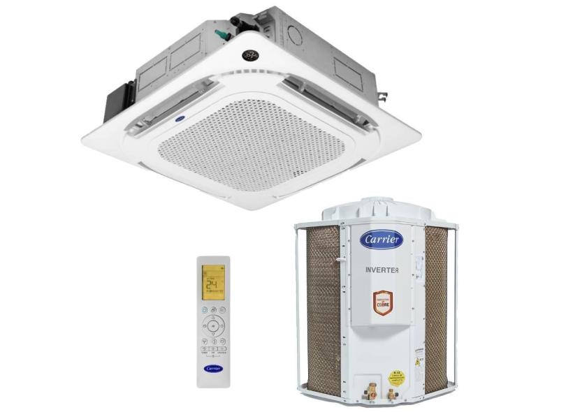 Ar Condicionado Split Cassete Carrier 4 Vias 56000 BTUS Quente e Frio Inverter 220V 38CQVD60515MC