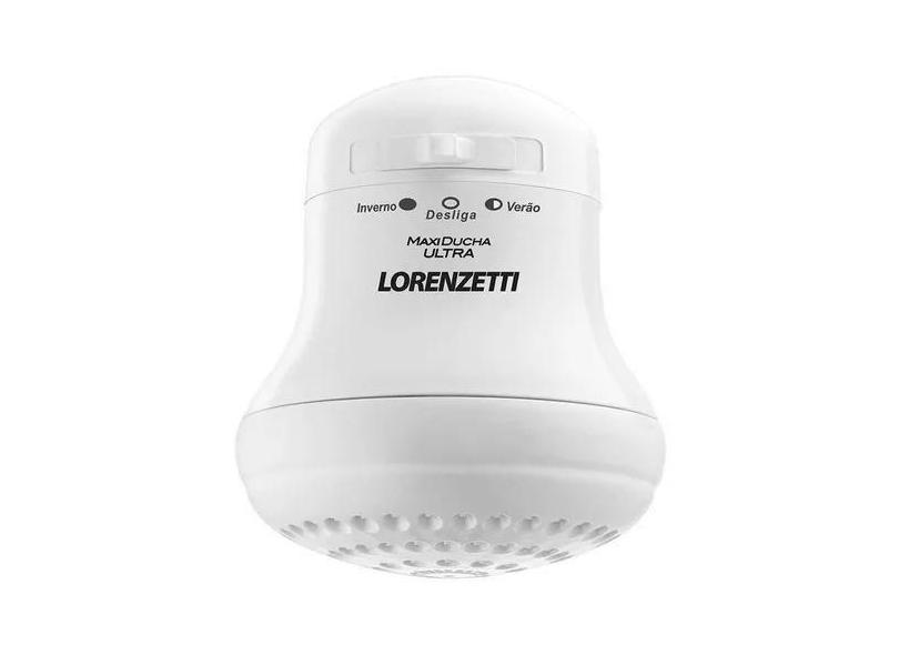 Chuveiro Lorenzetti Maxi Ducha Ultra Branco 5500w 127v =110v - Tuca Ca