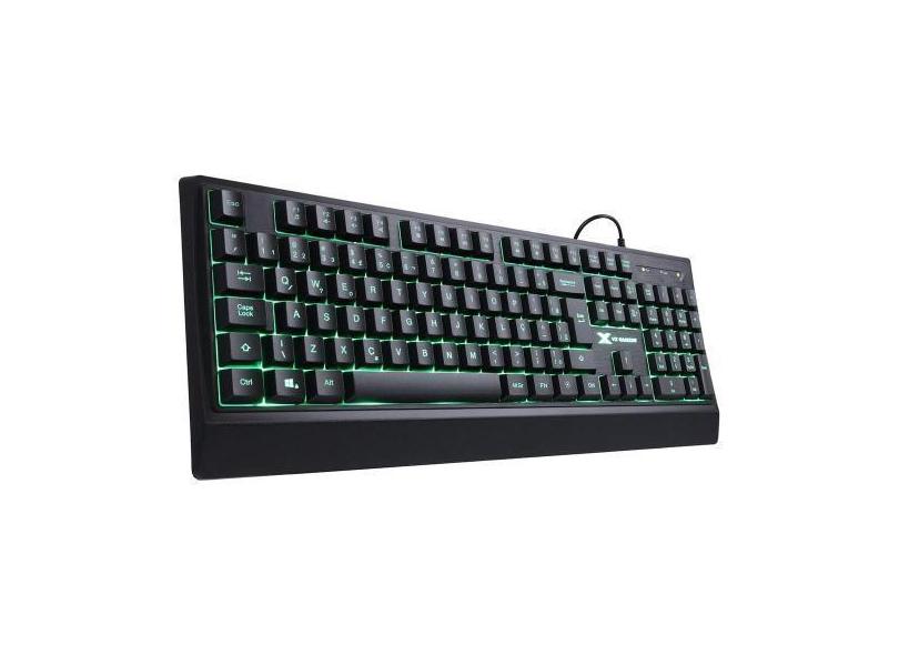 Teclado Gamer Defender Abnt2 Multimidia Led 7 Cores 1.8 Metros Usb - G
