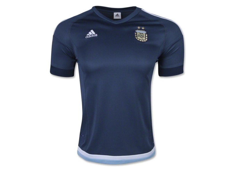 Camisa Jogo Argentina II 2015 sem número Adidas