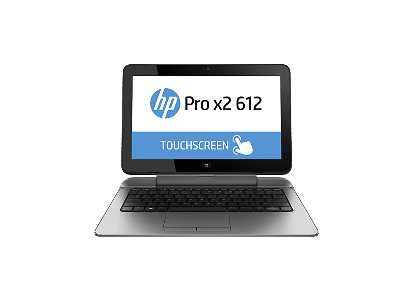 Notebook Conversível HP Pro x2 Intel Core i3 4010Y 4ª Geração 4 GB de RAM 128.0 GB 12.5 " Touchscreen Windows 8 Professional 612 G1
