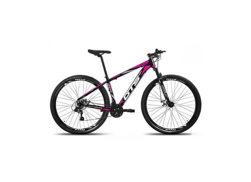 Bicicleta aro 29 gts feel rdx freio hidráulico 24 marchas, 19, Preto c