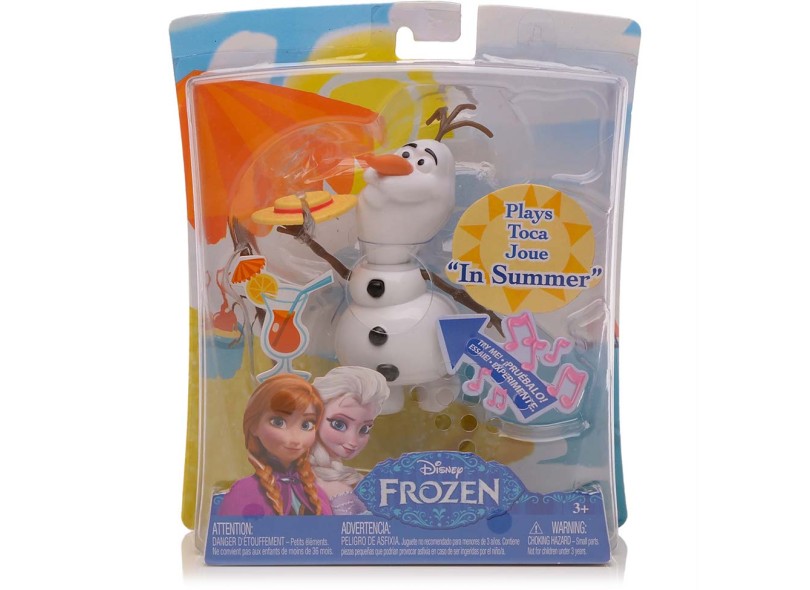 Boneca Frozen Olaf Verão Mattel