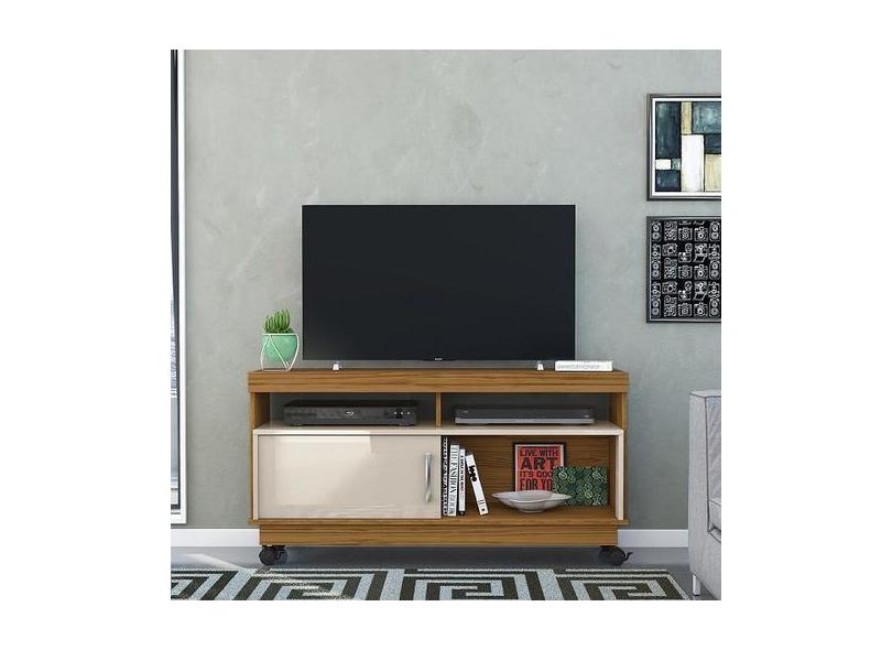 Home Theater Artur para TV de até 50 polegadas - NATURALE / OFF WHITE 