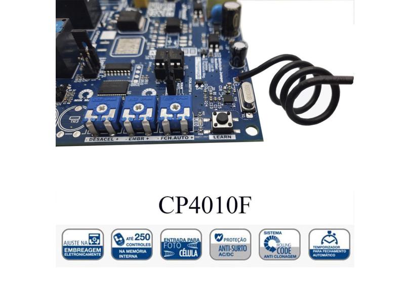 Central Eletronica Placa Cp 4010F Nice Peccinin com o Melhor Preço é no ...