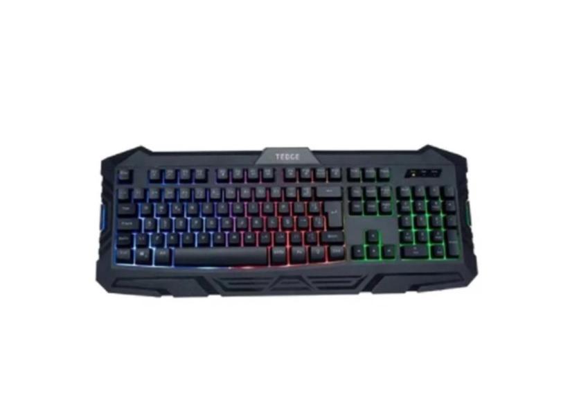 Teclado Gamer Com Luzes De Led Para Espaços Mal Iluminados