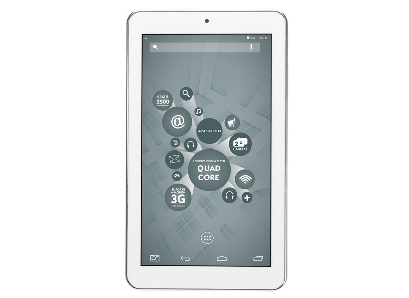 Tablet DL Eletrônicos 8.0 GB LCD 7 " Android 5.1 (Lollipop) X Quad TX309BRA