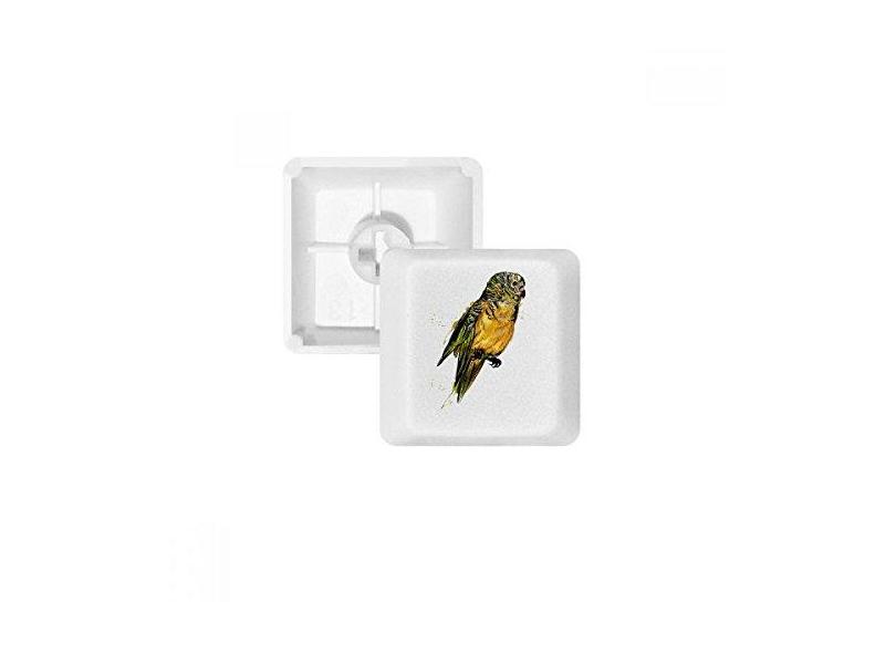 Yellow Budgie Parrot Bird teclado mecânico PBT kit de atualização para jogos