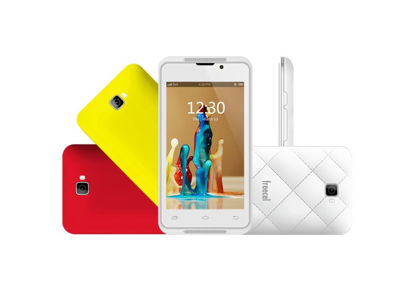 Smartphone Freecel Free Class 2 Chips 4GB Android 4.2 (Jelly Bean Plus) 3G Wi-Fi
