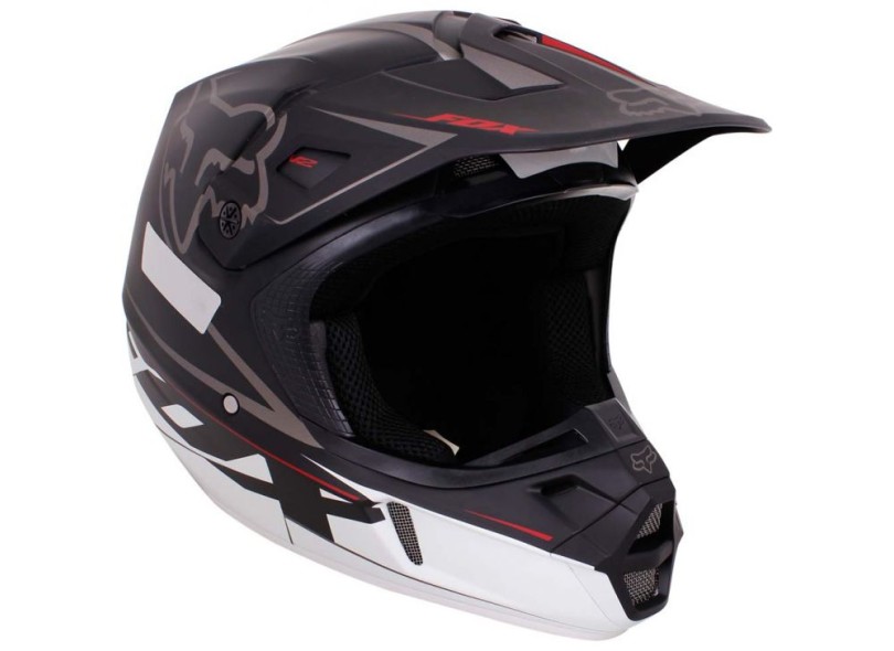 Capacete Fox V2 Valkari Fechado Off-Road