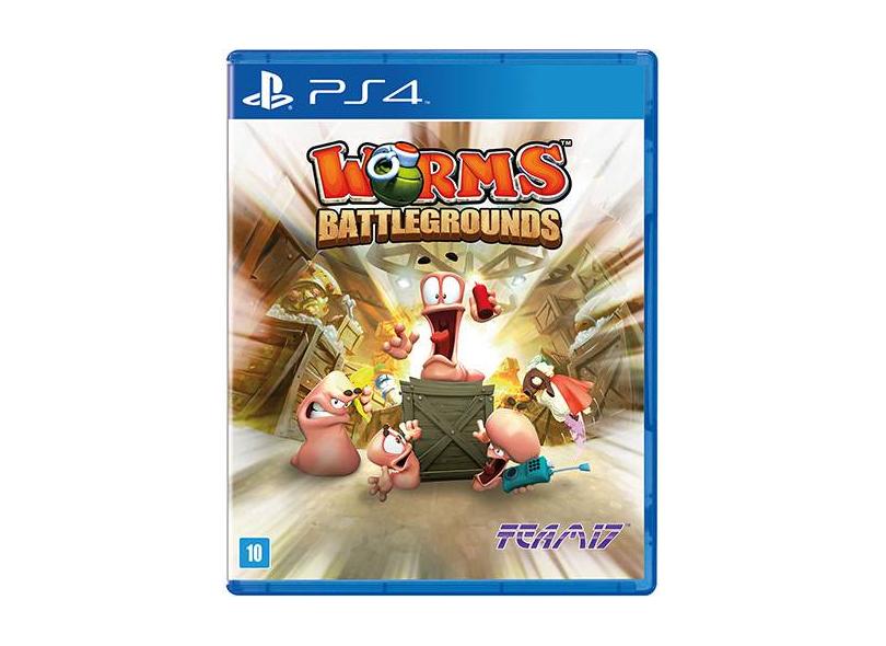 Jogo Worms Battlegrounds PS4 Team17
