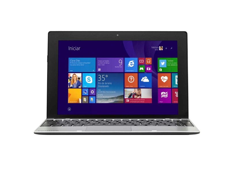 Notebook Conversível Positivo Duo Intel Atom Z3735G 1 GB de RAM SSD 16 GB LED 10.1 " Touchscreen Windows 8.1 ZX 3020
