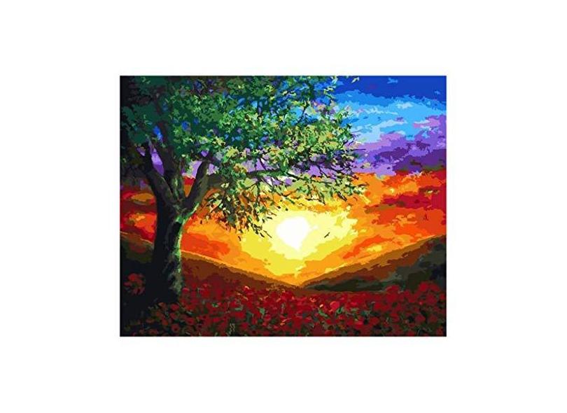 Kit Pintura Em Tela Pré-Desenhada - 12 Telas Com Contornos Para Iniciantes | Festas E Atividades Em Grupo