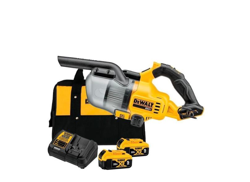 Aspirador A Bateria Dewalt 20V Dcv501Hb-B3 + Kit 2 Bateria