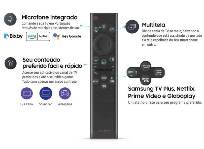 Smart TV QLED 65 Samsung 4K HDR QN65Q60AAGXZD em Promoção é no Buscapé