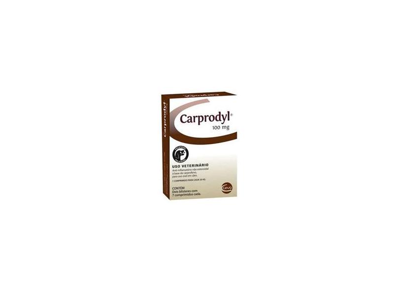 Carprodyl 100mg Anti-inflamatório - 14 Comprimidos com o Melhor Preço é ...