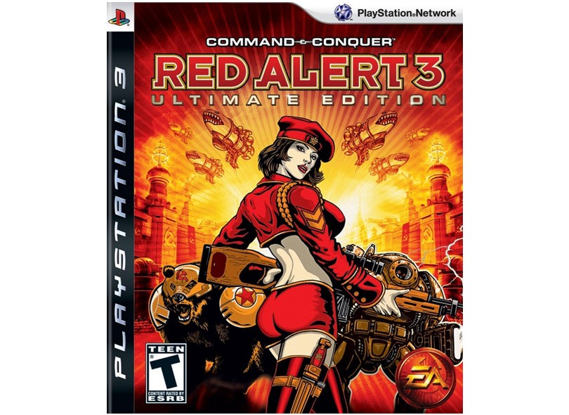 Jogo Command & Conquer: Red Alert 3 EA PS3