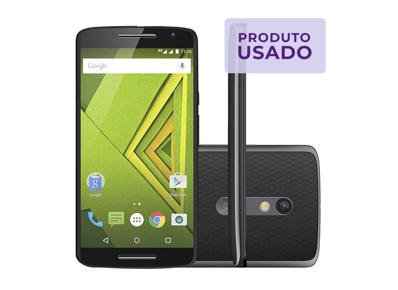 Smartphone Motorola Moto X X Play Usado 32GB 21.0 MP 2 Chips Android 5.1 (Lollipop) 4G Wi-Fi