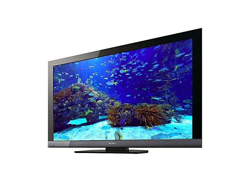 TV LCD 46” Sony Full HD com Conversor Digital Integrado, 4 HDMIs, KDL-46EX405, Preta
