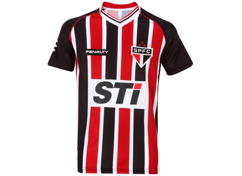 Camisa Jogo São Paulo II 2013 com número Penalty
