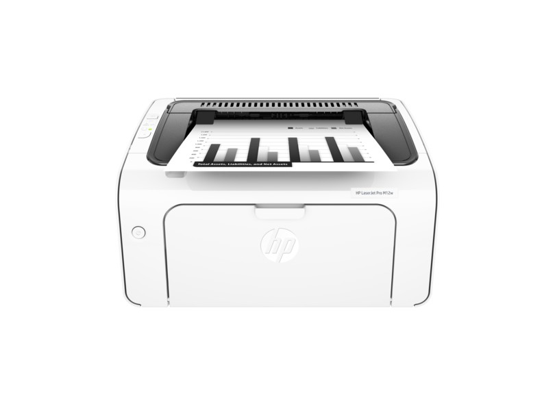 Impressora HP Laserjet Pro M12W Laser Preto e Branco Sem Fio