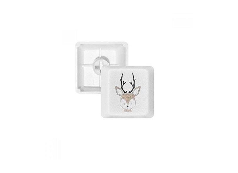 Simplicity Style Little Deer Animal teclado mecânico PBT kit de atualização para jogos