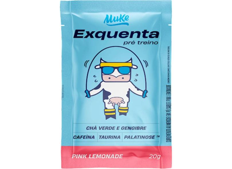 Muke Exquenta Pré Treino Pink Lemonade Mais  Mu 20G