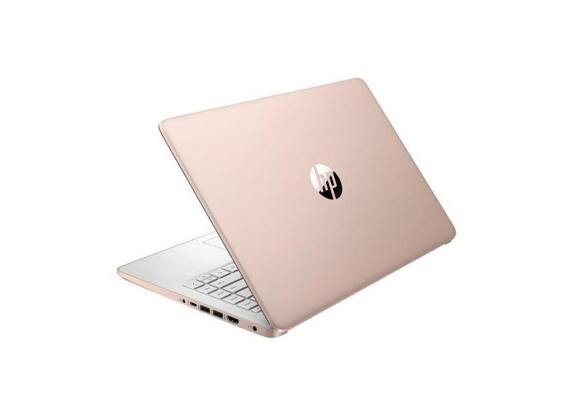 Notebook Intel Ssd 128 Gb Tela 14'' Windows 11 Rosa