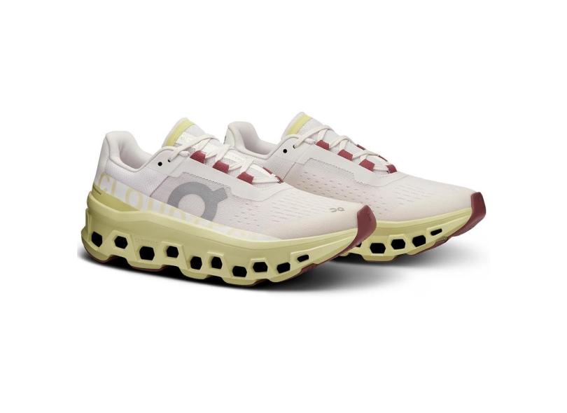 Tênis On Cloudmonster Frost/Acacia para homens