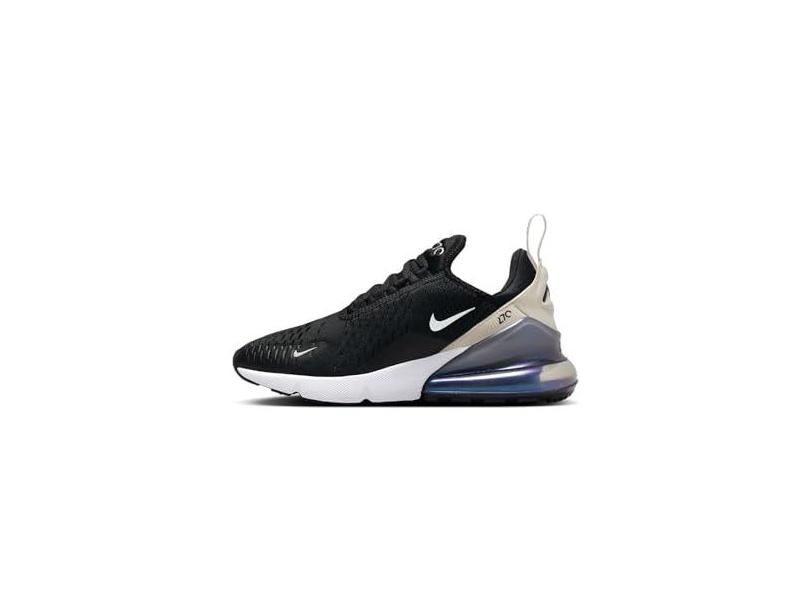 Nike Tênis feminino moderno Gimnastica, Preto, prata metálico, fantasma, 35
