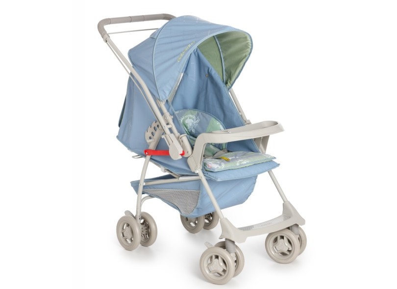 Carrinho de Bebê Travel System com Bebê Conforto Galzerano Milano Reversível II 1016