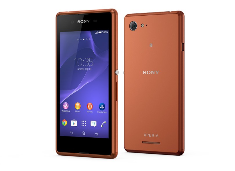 Smartphone Sony peria E3 D2243 4GB Android 4.4 (Kit Kat) 4G Wi-Fi 3G