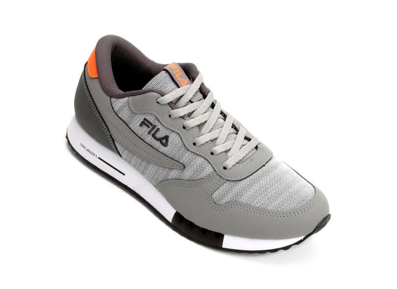 Casual Tênis DAFITI SHOES Jogging Cinza - Compre Agora