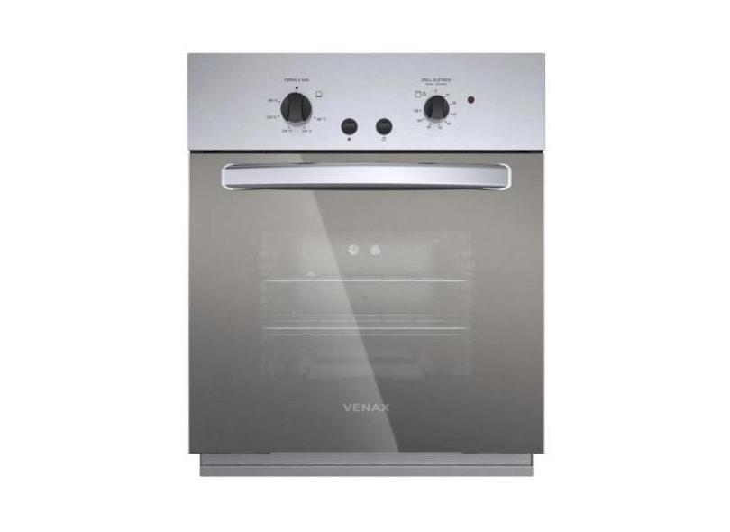 Forno De Embutir À Gás Venax 50L Cristallo Giii Inox 110V/220V