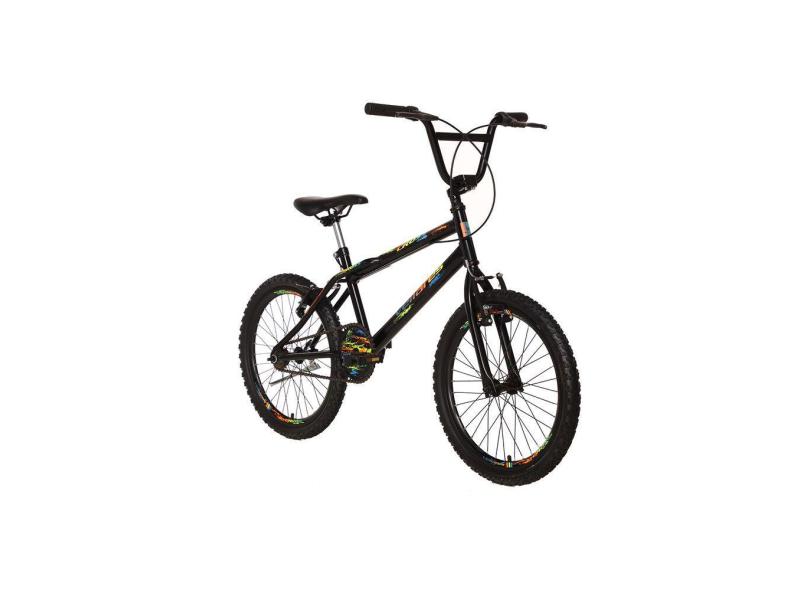 Bicicleta Aro 20 Cross Preto Fosco