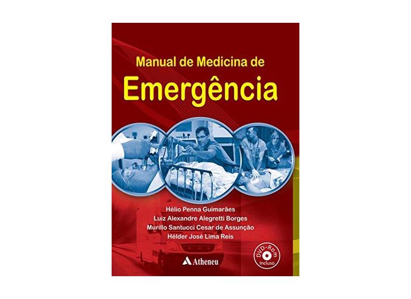 Manual de Medicina de Emergência - H&#233;lio Penna Guimar&#227;es - 9788538807315