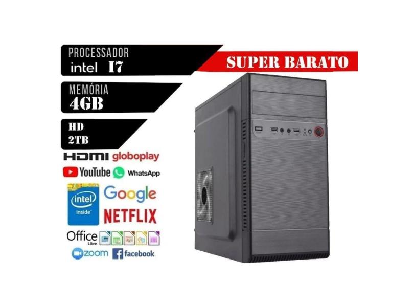 Computador Intel Core I7-2600 8Gb Hd 2Tb