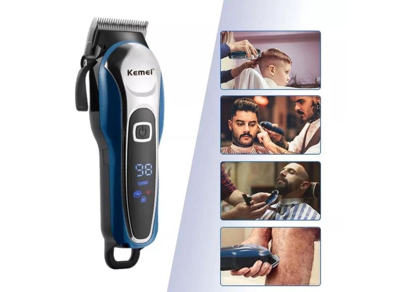 Aparador Pelos Cabelo Barba Recarregável Usb Dragão Lâmina