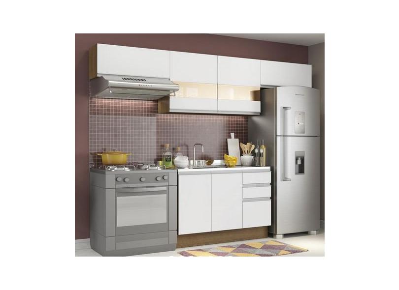 Cozinha Compacta 6 Portas 3 Gavetas Marina Madesa