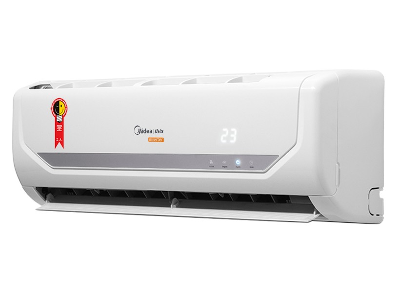 Ar Condicionado Split Hi Wall Midea Liva Wi-Fi 18.000BTUs Inverter Frio 42VFCA18M5