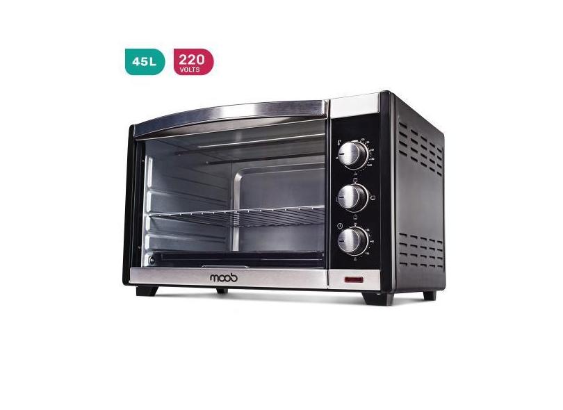 Forno Eletrico De Bancada 45 Litros Com Luz Interna 220V - Moob