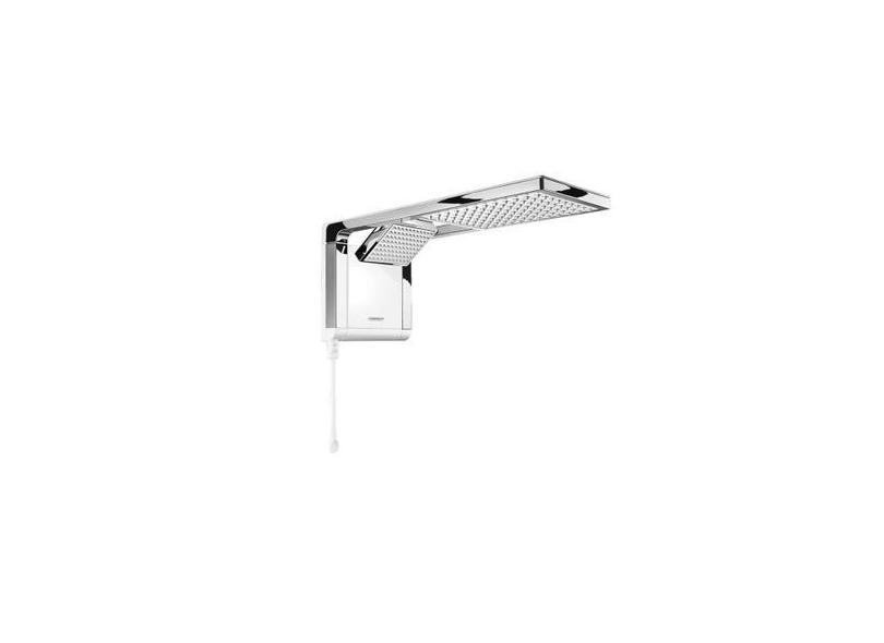 Ducha Lorenzetti Acqua Duo Ultra Branco/ Cromado 127v 5500W, 110V
