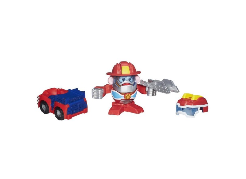 Boneco Sr. Cabeça de Batata Transformers Heatwave B2601 - Hasbro