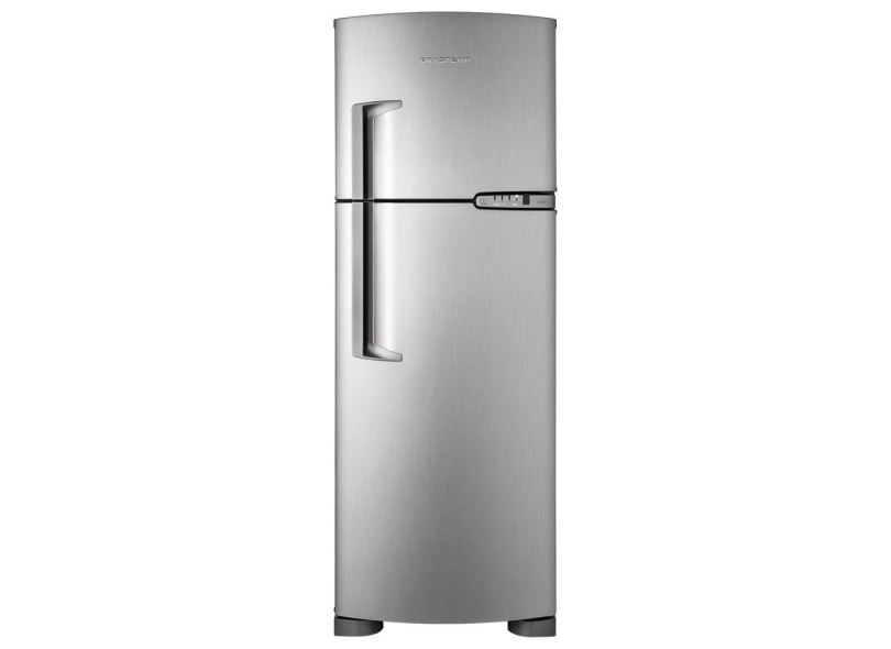 Geladeira Brastemp Clean Frost Free Duplex 352 Litros Inox BRM39ER