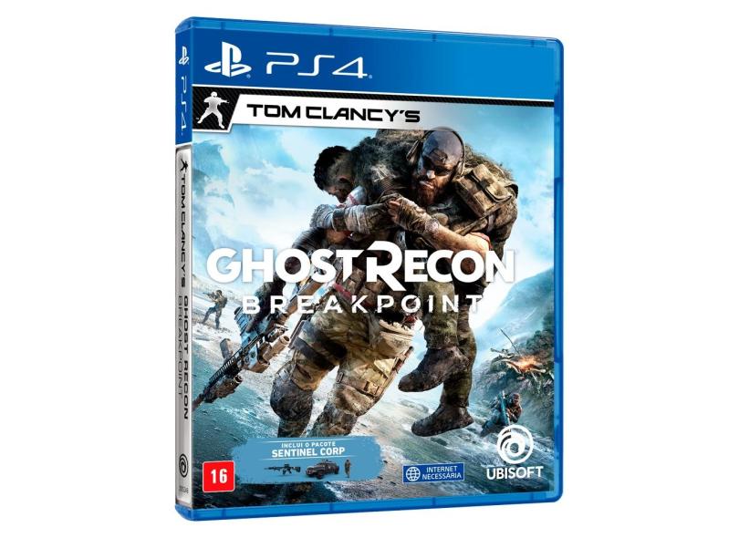 Jogo PS4 Ação Tiro Ghost Recon Breakpoint Físico - Playstation