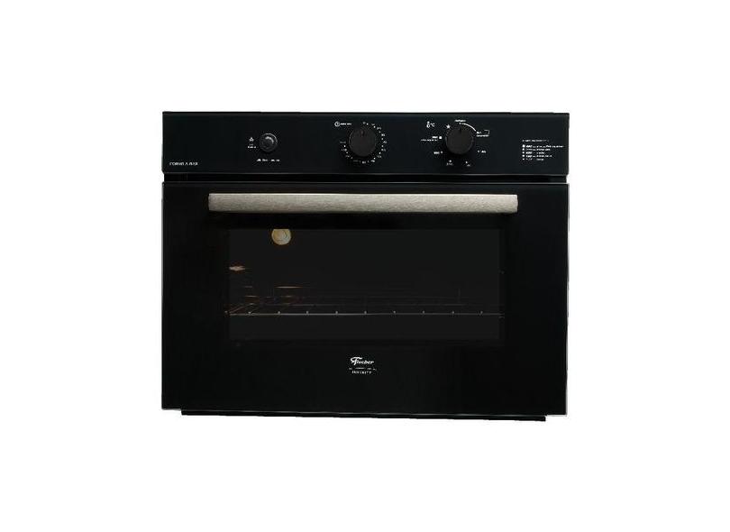 Forno A Gás De Embutir Fischer Infinity 50 Litros Preto 220v 31000