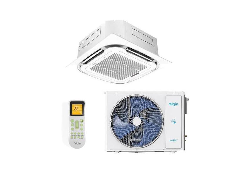 Ar-Condicionado Split Cassete Inverter 18000 BTUs Elgin Plus Só Frio K