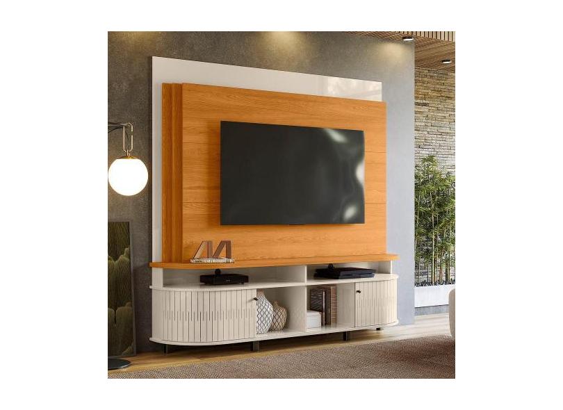 Home Theater Daytona para TV até 65 polegadas - Cinamomo/Off White - M